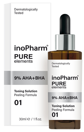 INOPHARM 9% AHA + BHA peeling, 30 ml