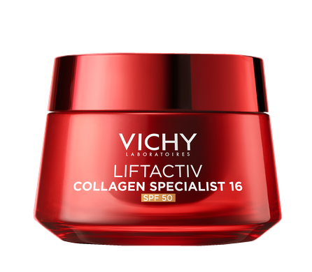 VICHY Liftactiv Collagen SPF50 cream, 50 ml