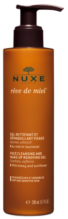 NUXE Reve de Miel Face Cleansing and Make-Up Removing gels, 200 ml