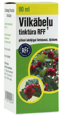 RFF Hawthorn tincture drops, 90 ml