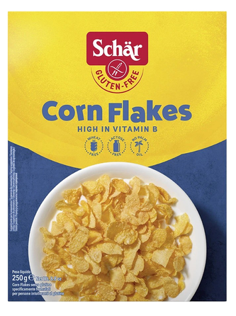 SCHAR Kukurūzas bezglutēna brokastu pārslas, 250 g