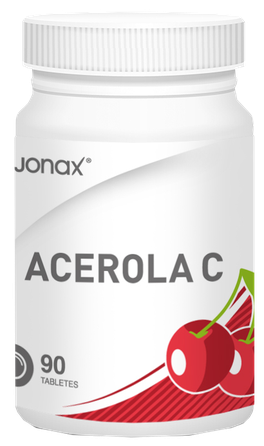 JONAX Acerola C tabletes, 90 gab.