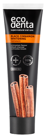 ECODENTA Black Cinnamon Whitening toothpaste, 100 ml