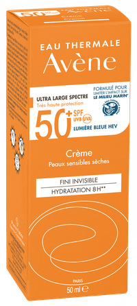 AVENE Sun SPF 50+ saules aizsarglīdzeklis, 50 ml