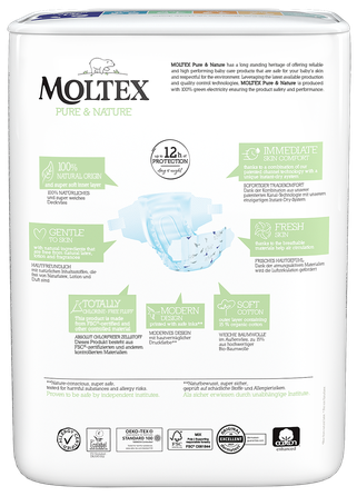MOLTEX Eco Pure & Nature 6 XL (16-30 kg) autiņbiksītes, 21 gab.