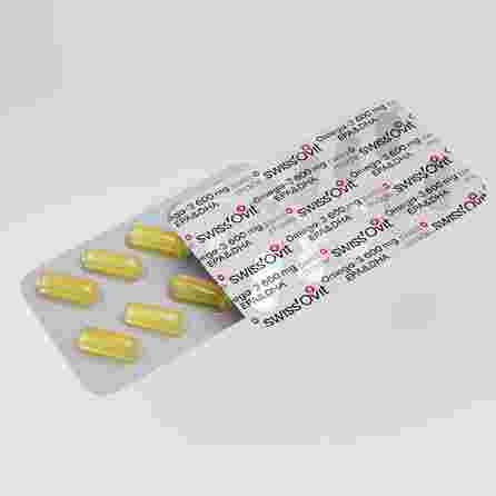SWISS OVIT  Omega3 TG 600 mg Zivju Eļļa mīkstās kapsulas, 30 gab.