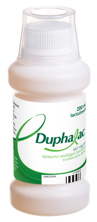 DUPHALAC šķīdums, 200 ml
