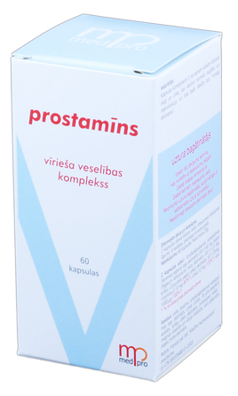 MEDPRO Prostamīns kapsulas, 60 gab.