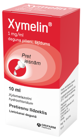 XYMELIN 1 mg/ml nasal drops, 10 ml