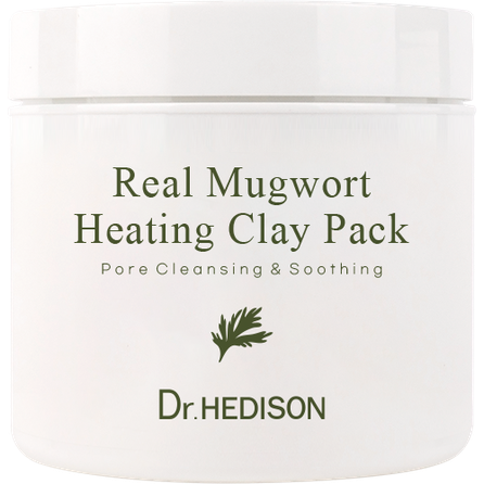 DR.HEDISON Real Mugwort Heating Clay маска для лица, 265 мл