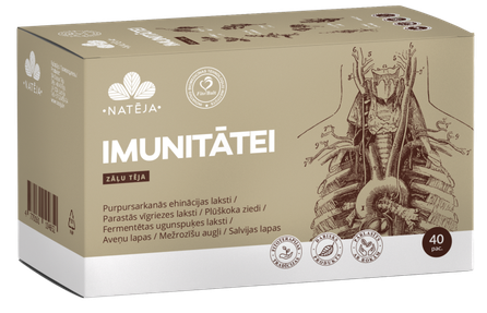 NATĒJA For Immunity 2g tea bags, 20 pcs.