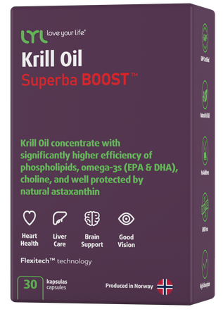 LYL Krill Oil Superba BOOST, kapsulas, 30 gab.