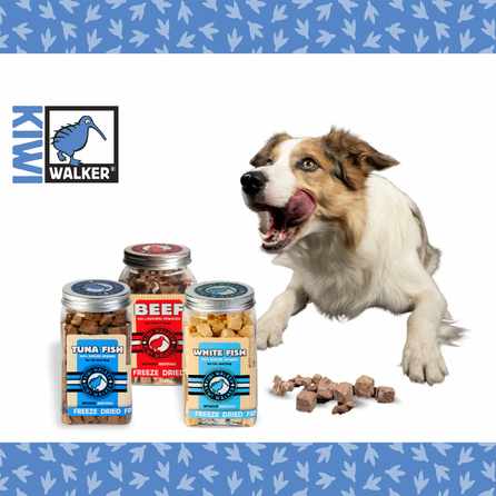 KIWI WALKER White Fish, Freeze-Dried treat, 70 g