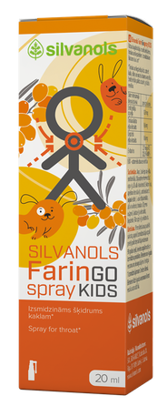 FARINGOSPRAY Kids sprejs, 20 ml