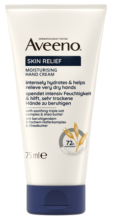 AVEENO Skin Relief Moisturising hand cream, 75 ml