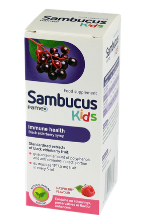 SAMBUCUS  Kids sīrups, 120 ml