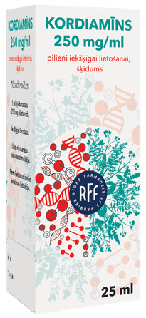 RFF Kordiamīns 250 mg/ml solution, 25 ml