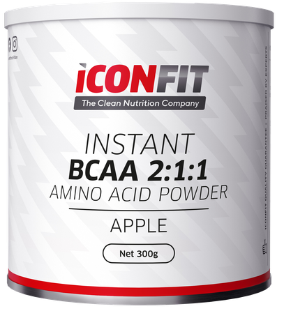 ICONFIT BCAA 2:1:1 - Apple powder, 300 g