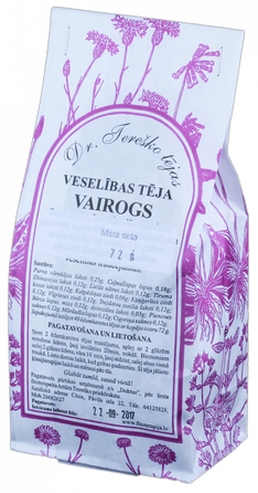 DR.TEREŠKO Vairogs рассыпной чай, 72 г