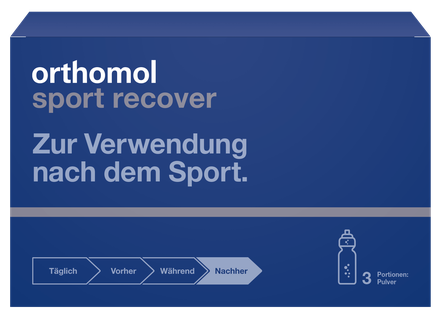 ORTHOMOL Sport Recover (50 g) pulveris, 3 gab.