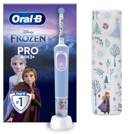 ORAL-B Pro Kids Frozen with Travel case electric toothbrush, 1 pcs.