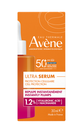AVENE Sun Ultra Instantly Plumps SPF 50+ сыворотка, 30 мл