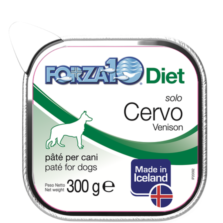 FORZA10 Solo Diet Briedis, Suņiem pastēte, 300 g