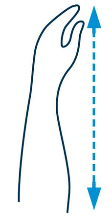 PRIM Size L fixation hand support, 1 pcs.