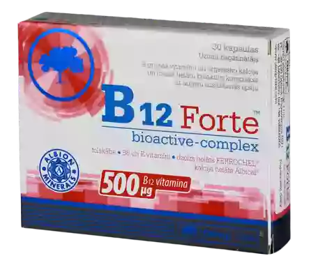 OLIMP LABS B12 Forte Bio Complex kapsulas, 30 gab.