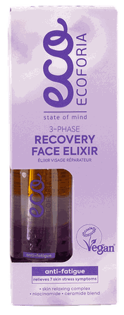ECOFORIA Lavender Clouds 3-fāžu eliksīrs serums, 30 ml