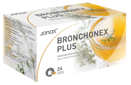 JONAX Bronchonex Plus tēja maisiņos, 24 gab.