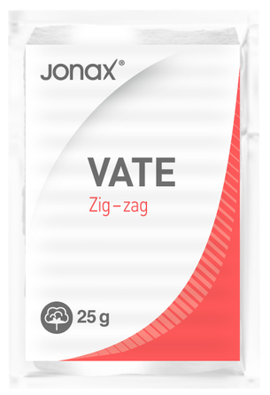 JONAX Zig Zag cotton wool, 25 g