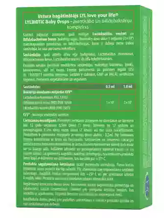 LYL BIOTIC Drops pilieni, 10 ml