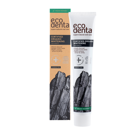 ECODENTA With Charcoal toothpaste, 75 ml