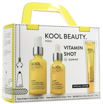 KOOL BEAUTY Vitamin Shot Glow set, 1 pcs.