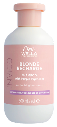 WELLA PROFESSIONALS  Invigo Blonde Recharge Cool Blonde šampūns, 300 ml
