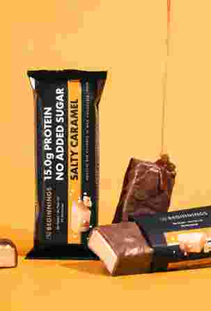 THE BEGINNINGS Protein 30% Salty caramel bar, 50 g