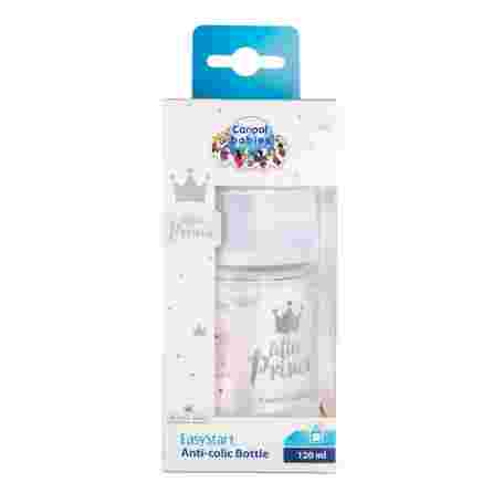 CANPOL BABIES Anti-colic PP Easy Start Royal Baby Blue бутылочка, 120 мл