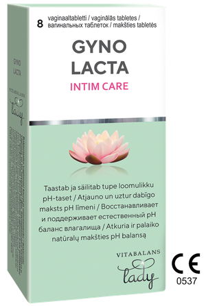VITABALANS Gyno Lacta вагинальные капсулы, 8 шт.