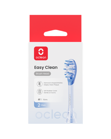 OCLEAN Ease P1 K1 Blue elektriskās zobu birstes uzgaļi, 2 gab.
