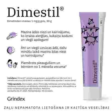 DIMESTIL 1mg/g gel, 30 g