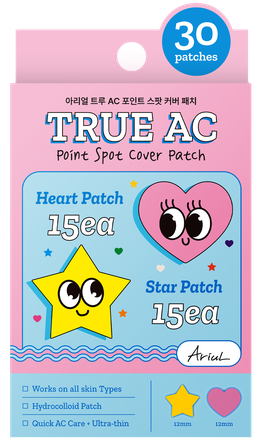 ARIUL True Ac Point Spot Cover пластырь от прыщей, 30 шт.