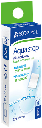 ECOPLAST Antishock plāksteris, 10 gab.