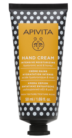 APIVITA Intensive Moisturizing with Rich Texture with Hyaluronic Acid & Honey hand cream, 50 ml