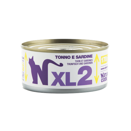 NATURAL CODE XL2 Tuna And Sardines wet food, 170 g