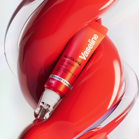 VASELINE Gluta-Hya Tinted SPF 15 (Cherry Crush) lūpu balzams, 10 ml