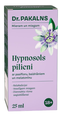 DR. PAKALNS Hypnosols капли, 25 мл