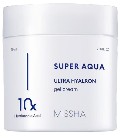 MISSHA Super Aqua Ultra Hyalron sejas krēms, 70 ml