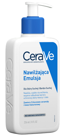 CERAVE For Body And Face With Ceramides Moisturising emulsion, 236 ml