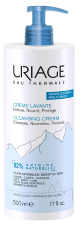 URIAGE Eau Thermal krēmveida mazgāšanas līdzeklis, 500 ml